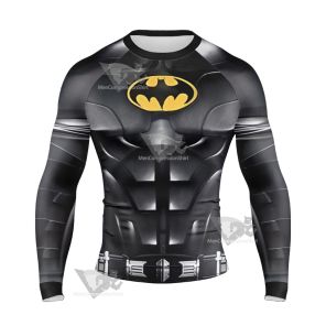 2023 The Flash Batman Michael Keaton Long Sleeve Compression Shirt