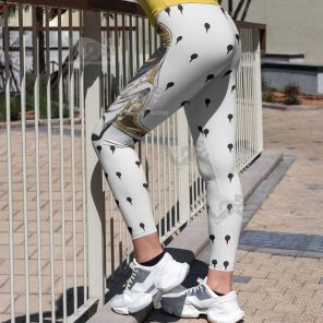 Anime Bizarre Bruno Bucciarati White Women Compression Legging