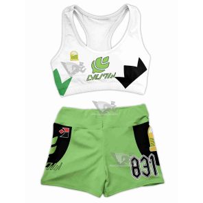 Anime Grass Women Compression Active Wear Set