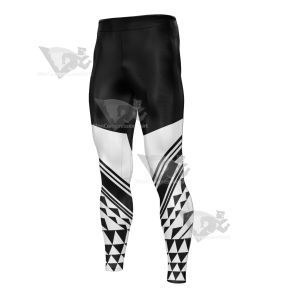 Aquaman Dark Black Men Compression Legging