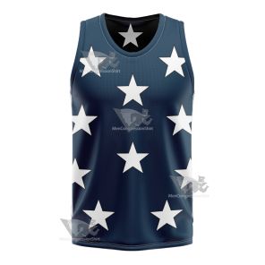 Arrowverse Star Spangled Kid Basketball Jersey