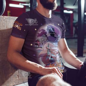 Atlas And The Stars Cosplay T-Shirt