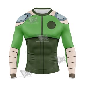 Atom Lioness Green Cosplay Long Sleeve Compression Shirt