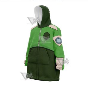 Atom Lioness Green Cosplay Snug Oversized Blanket Hoodie