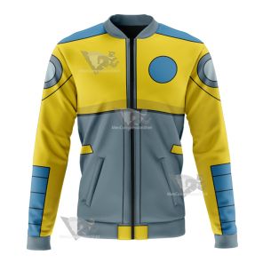 Atom Shark Yellow Cosplay Bomber Jacket