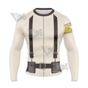 Attack On Titan Final Season Marley Gabi Braun Long Sleeve Compression Shirt