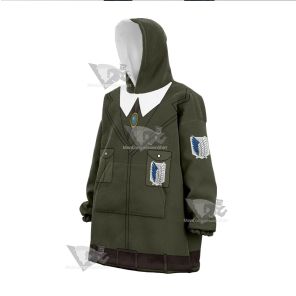 Attack On Titan Hange Zoe Snug Oversized Blanket Hoodie