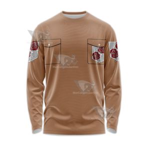 Attack On Titan No Kyojin Garrison Regiment Stationary Guards Long Sleeve Shirt