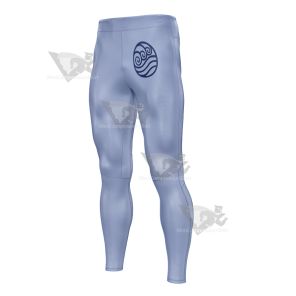 Avatar The Last Airbender Water Tribe Blue Mens Compression Legging