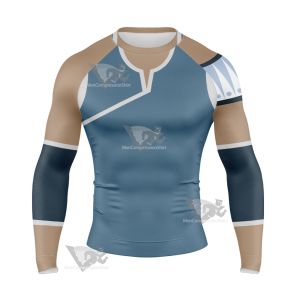 Avatar The Legend Of Korra Korra Long Sleeve Compression Shirt