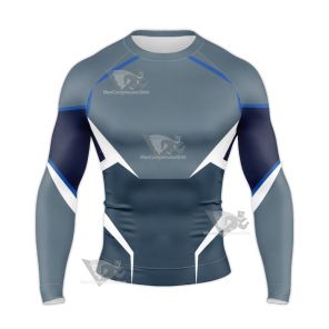 Avengers Quicksilver Long Sleeve Compression Shirt