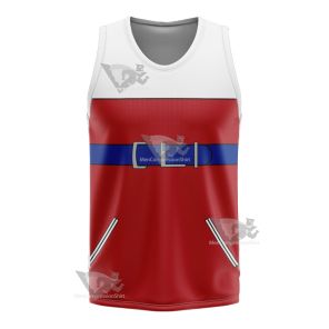 B Daman Riki Ryugasaki Red Cosplay Basketball Jersey