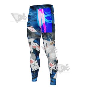 Balatro Joker Playing Cards Men Compression Legging