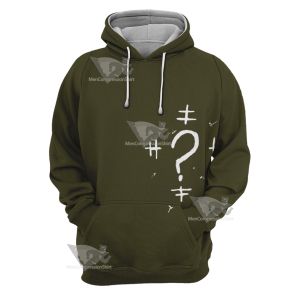 Batman 2022 Riddler Cosplay Hoodie