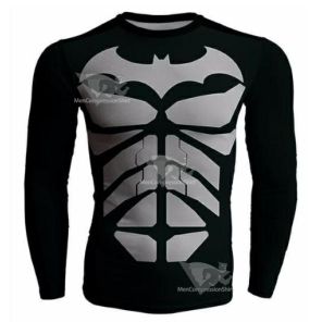 Batman Animated Series Compression Long Sleeve Rash Guard