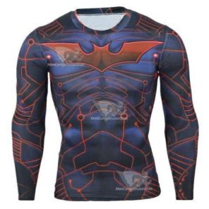 Batman Beyond Animated Long Sleeve Compression Rashguard