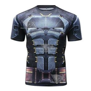 Batman Compression Dark Knight Tumbler Elite Short Sleeve Rashguard