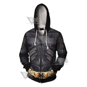 Batman Knight Of Dark Cosplay Zip Up Hoodie