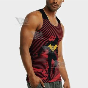 Batman Red Death Red Sleeveless Compression Shirt