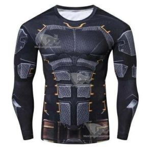 Batman Tumbler Compression Long Sleeve Rash Guard