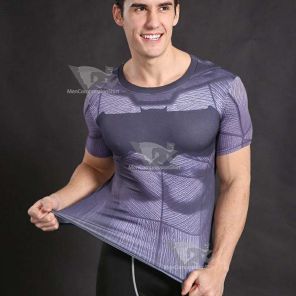 Batman Wayne Compression Shirts For Man