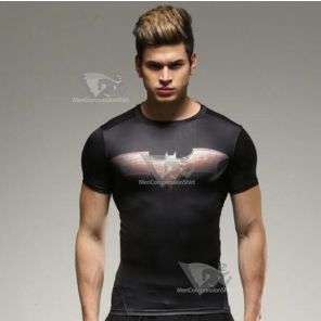 Batman Year One Compression Short Sleeve Rash Guard