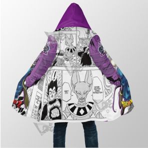 Beerus Dragon Ball Purple Dream Cloak