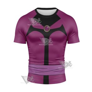 Ben10 Charmcaster Cosplay Short Sleeve Compression Shirt