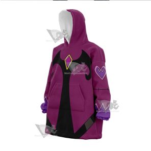 Ben10 Charmcaster Purple Cosplay Snug Oversized Blanket Hoodie