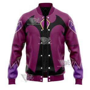 Ben10 Charmcaster Purple Cosplay Varsity Jacket