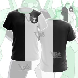 Ben10 Diamondhead Black And White Cosplay T-Shirt