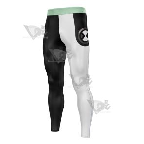 Ben10 Diamondhead Black Mens Compression Legging