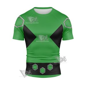 Ben10 Ditto Cosplay Short Sleeve Compression Shirt