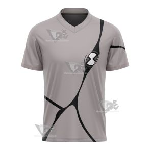 Ben10 Ghostfreak Grey Cosplay Football Jersey