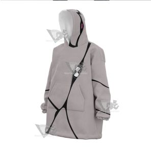 Ben10 Ghostfreak Grey Cosplay Snug Oversized Blanket Hoodie