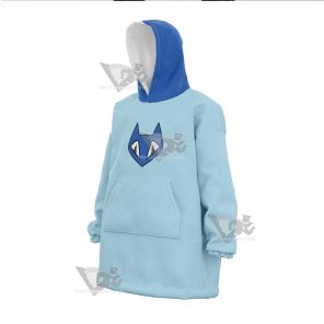 Ben10 Gwen Tennyson Blue Cat Cosplay Snug Oversized Blanket Hoodie