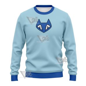 Ben10 Gwen Tennyson Blue Cat Cosplay Sweatshirt