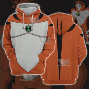 Ben10 Rath Orange Cosplay Hoodie