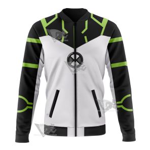 Ben10 Upgrade Green Line Cosplay Bomber Jacket