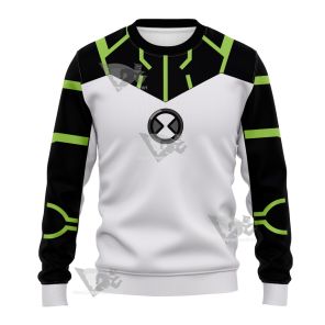 Ben10 Upgrade Green Line Cosplay Sweatshirt