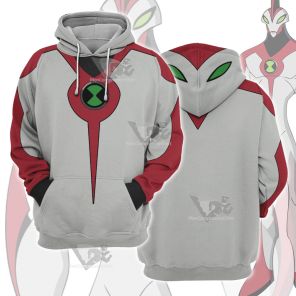 Ben10 Way Big Red Cosplay Hoodie