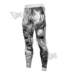 Berserk Guts Sword Berserk Mixed Black Men Compression Legging