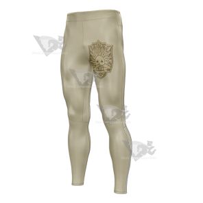 Black Clover Golden Dawn Yellow Mens Compression Legging