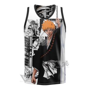 Bleach Ichigo Bleach Splash Ink Basketball Jersey