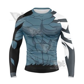 Bleach Kurosaki Ichigo Final Getsuga Tenshou Long Sleeve Compression Shirt