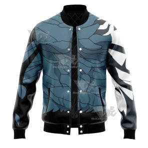 Bleach Kurosaki Ichigo Final Getsuga Tenshou Varsity Jacket