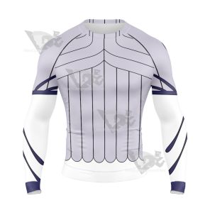 Bleach Szayelaporro Granz Fighting Long Sleeve Compression Shirt