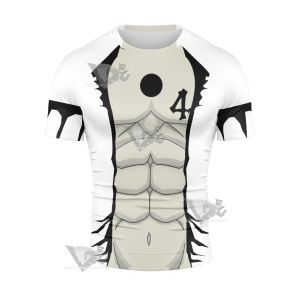 Bleach Ulquiorra Cifer Short Sleeve Compression Shirt