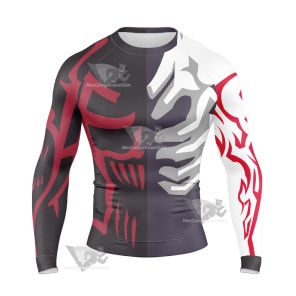 Bleach Yasutora Sado Combat Suit Long Sleeve Compression Shirt