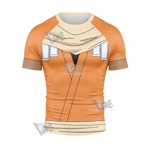 Bleach Yoruichi Shihouin Short Sleeve Compression Shirt